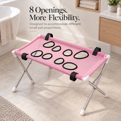 Elevated Pet Grooming & Bathing Stand