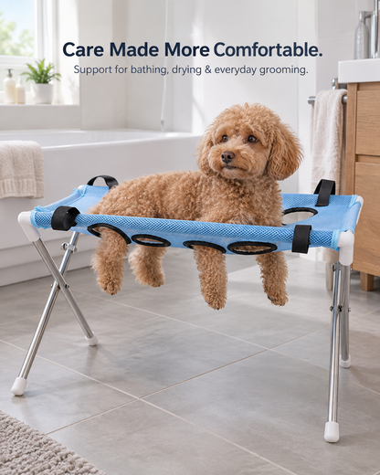 Elevated Pet Grooming & Bathing Stand